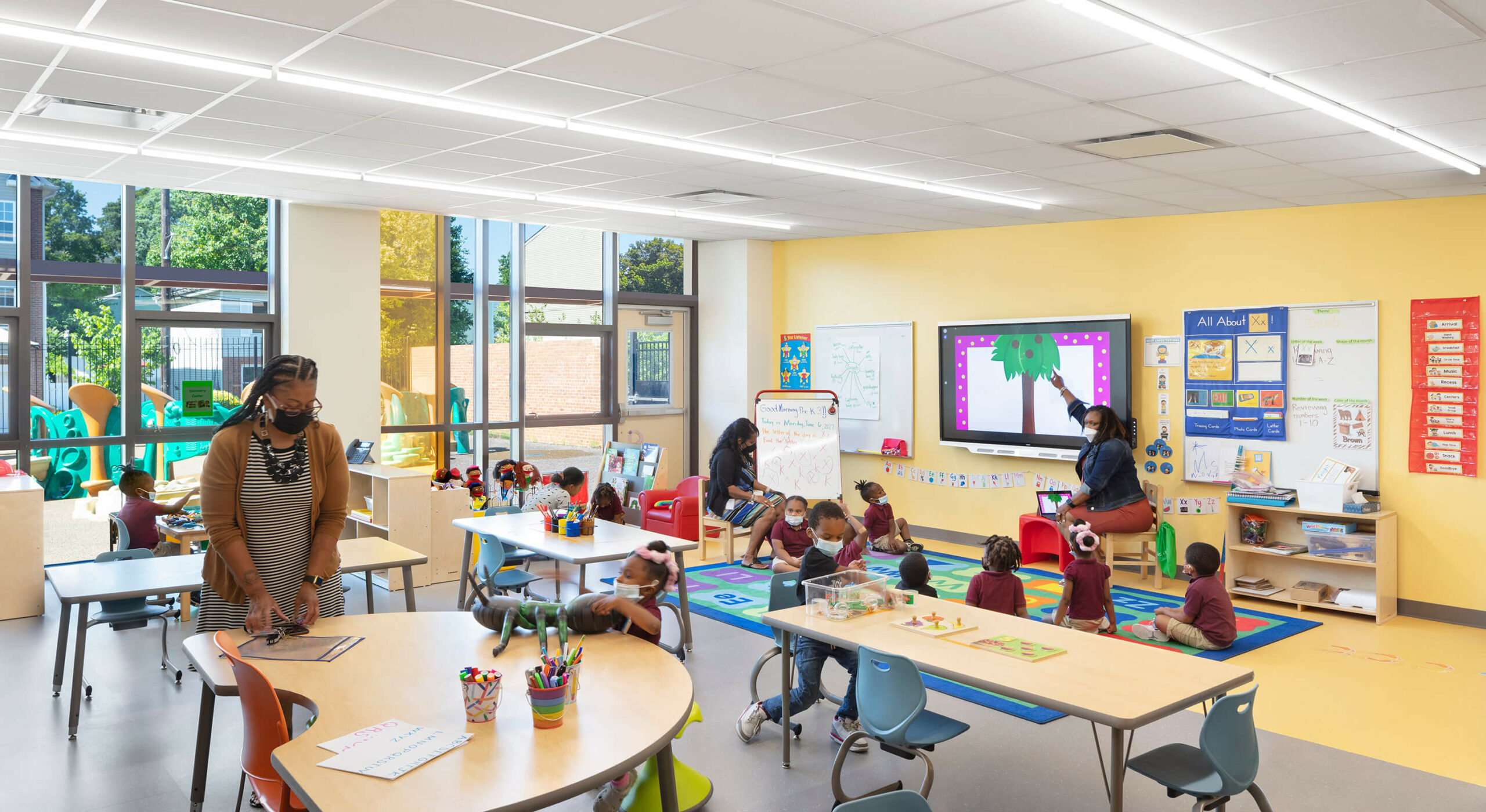 Classroom at C.W. Harris Elementary School