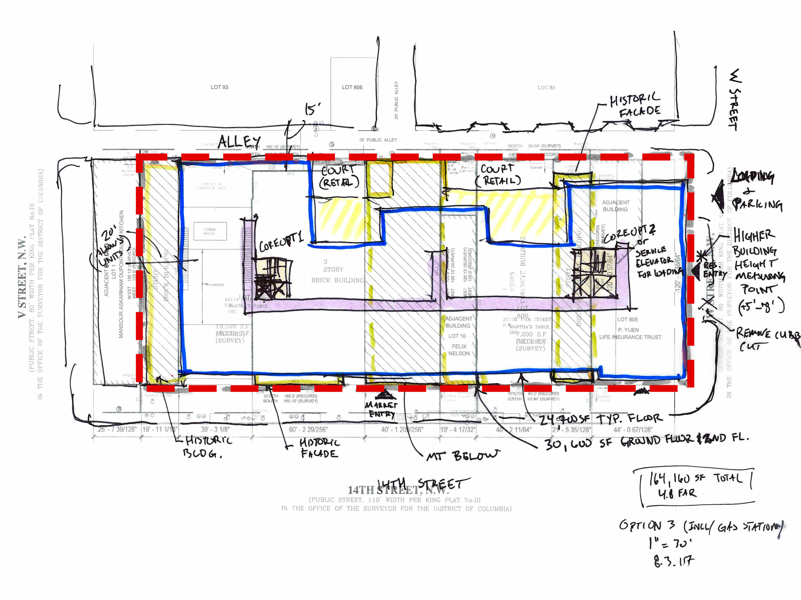 FINAL STUDY
PROPOSED ACQUISITION TO RAISE
BUILDING HEIGHT MEASURING POINT Sketch